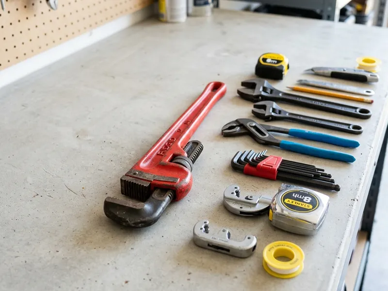 Professional plumbers in Rosine, KY equipped with top-tier tools for residential and commercial plumbing services.